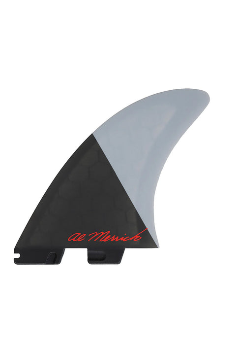 FCS II Al Merrick PC Twin+1 Fins - Grey / Charcoal- Inside