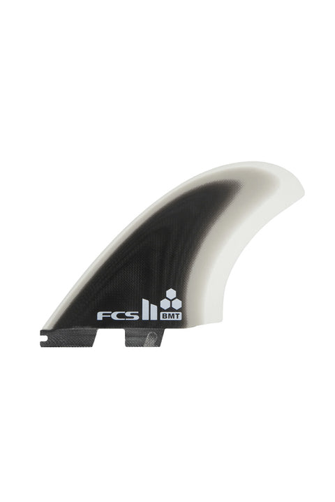 FCS II BM PG L-XL Twin Fin Set - Black- front