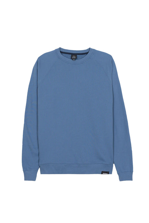 Finisterre Coho Sweatshirt - Horizon Blue- Front not on model
