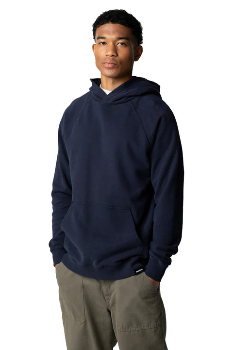 Finisterre Coho Hoodie - Navy- Front