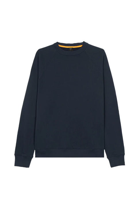 Finisterre Coho Sweatshirt - Navy- Front not on model