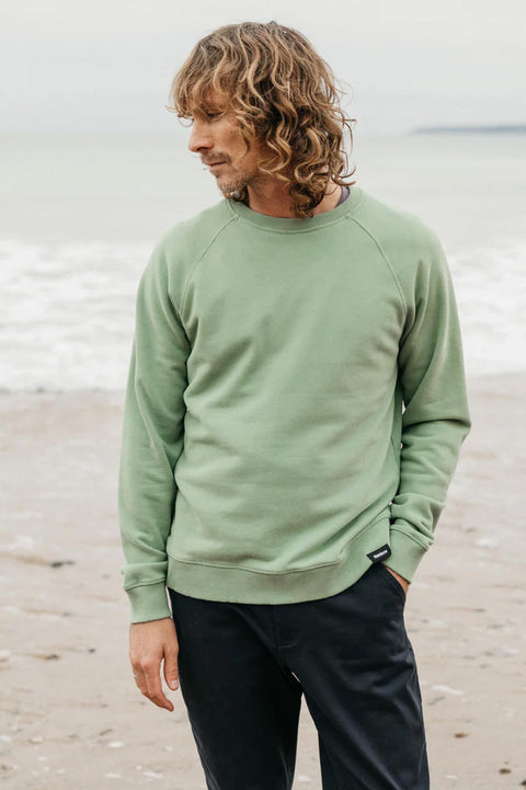 Finisterre Coho Sweatshirt - Wild Sage