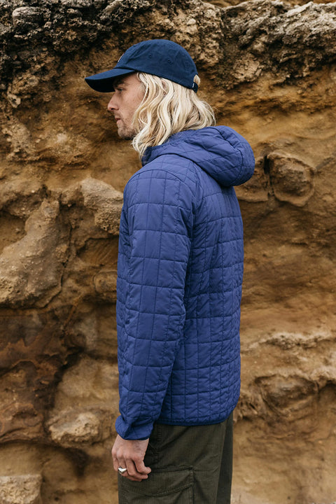 Finisterre Firecrest Hooded Jacket - Midnight - Side