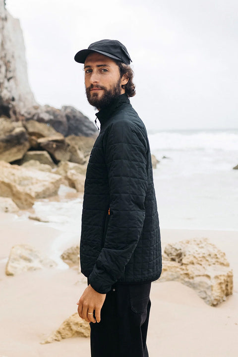 Finisterre Firecrest Jacket - Black- Side