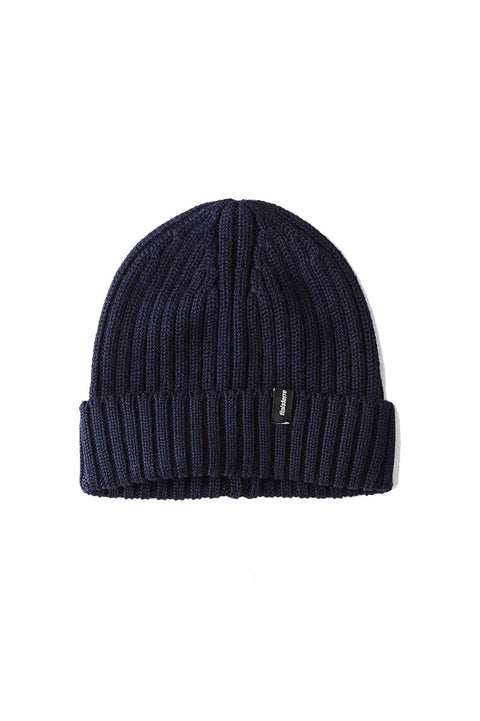 Finisterre Fisherman Beanie - Navy- Front
