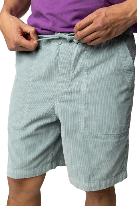 Finisterre Jetty Cord Short - Blue Stone - Front 2