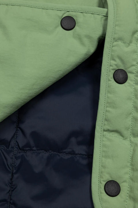 Finisterre Lapwing Shirt - Wild Sage - Buttons