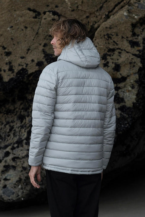Finisterre Men's Nimbus Hooded Jacket - Whale- Back