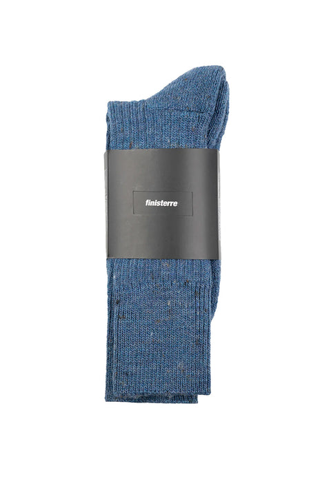 Finisterre Ribbed Sock - Horizon Blue