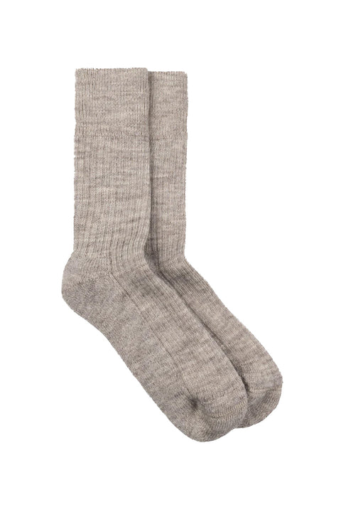 Finisterre Ribbed Sock - Oatmeal - Not In Packaging