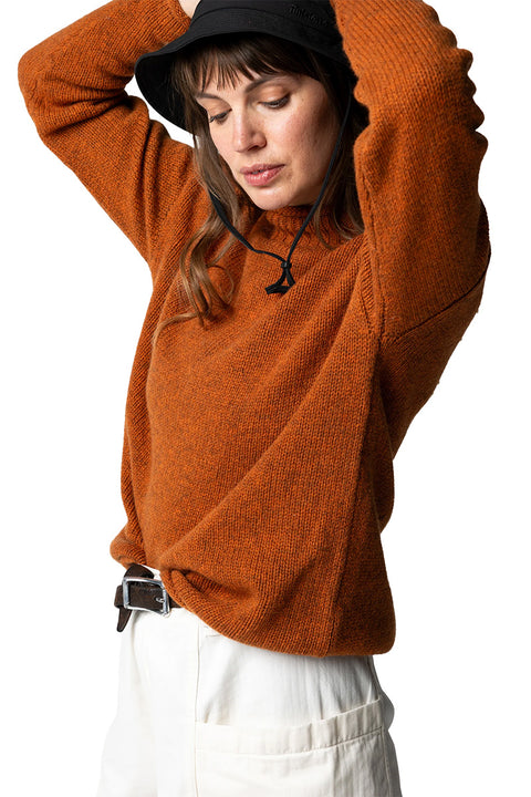 Finisterre Taran Jumper - Copper- Side