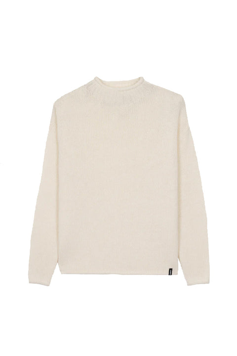 Finisterre Taran Jumper - Ecru- Front