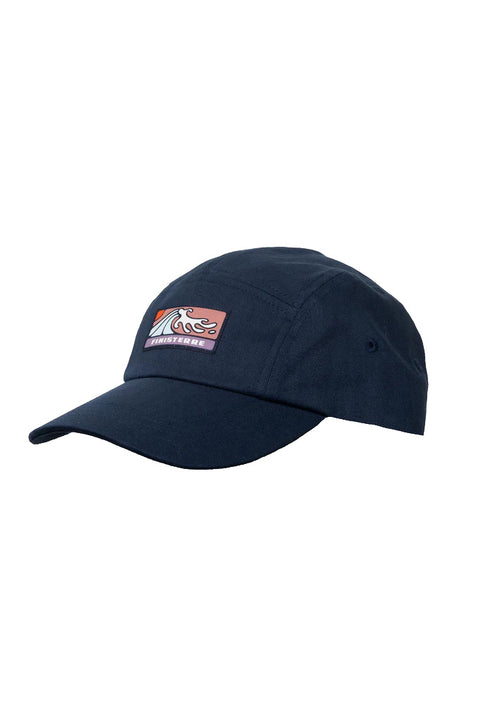 Finisterre Tonkin Wild Wave Patch Cap - Navy