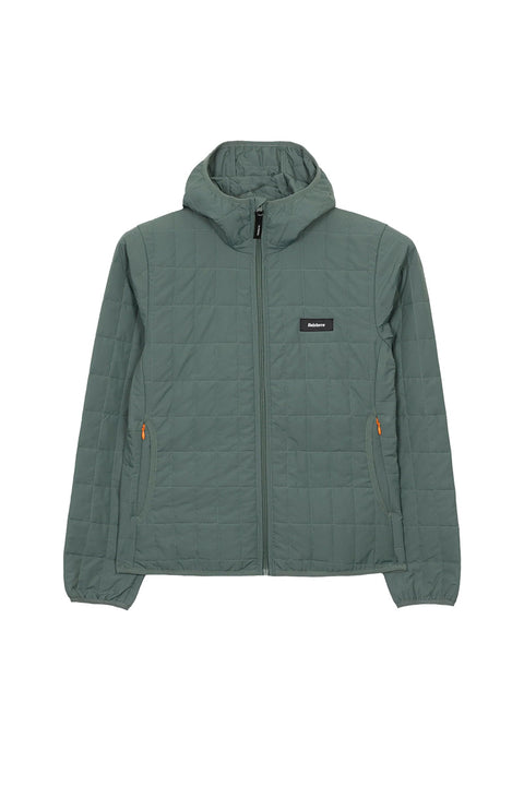 Finisterre Women's Firecrest Hooded Jacket - Deep Sea- Front not on model
