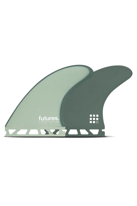 Futures Fins EA Fiberglass Thruster Fin Set - Agua - 2