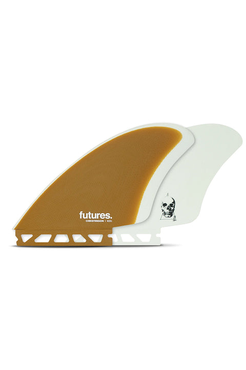 Futures Fins Christenson Keel Fin - Brown / White