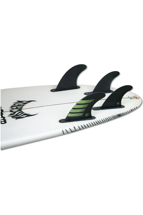 Futures Fins F8 Alpha 5-Fin Set - Carbon / Olive