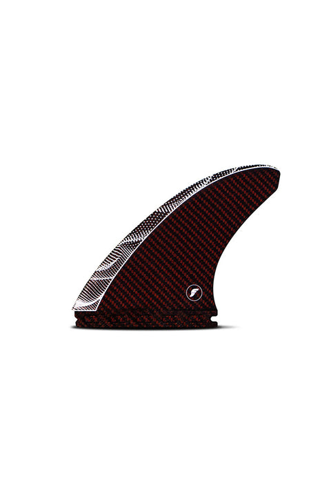 Futures Fins John John Florence Scimitar Vapor Core Thruster Fin Set - Red - Center Fin