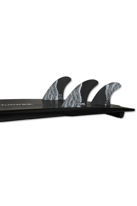 Futures Fins Vapor Core P6 Thruster Surfboard Fin - On Board