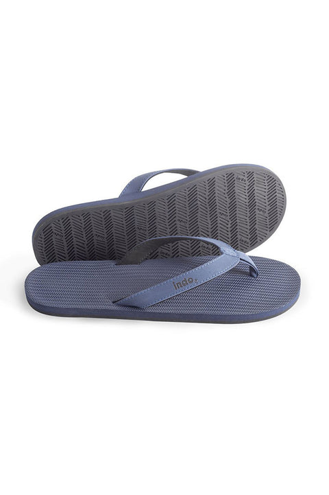 Indosole Men's ESSNTLS Flip Flops - Shore Blue - 2