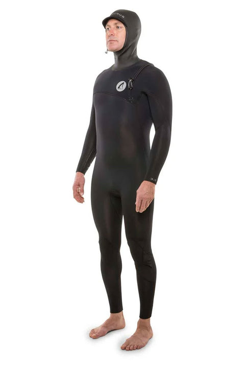 Isurus Shield 3.3 Hooded Zipfree Wetsuit - Front Side