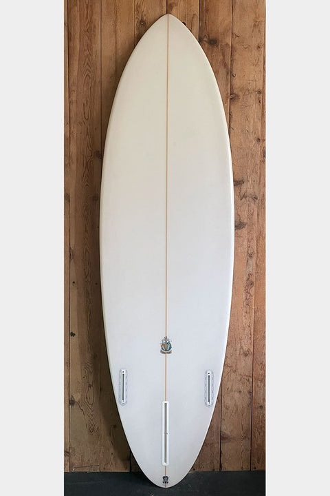 Used Jeff Schroeder 6'2" Shortboard Surfboard - Bottom