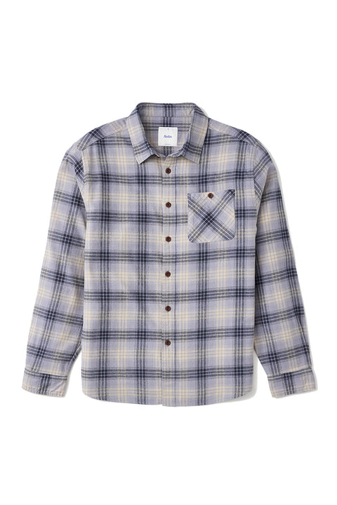 Katin Derek Flannel - Storm Blue- Front