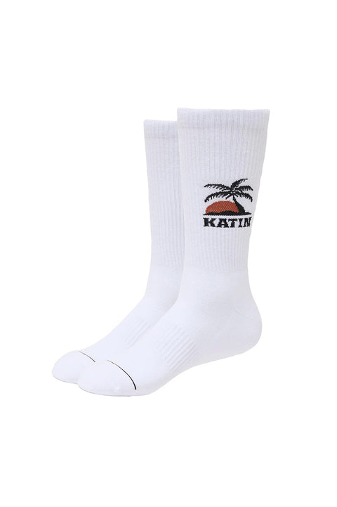 Katin Solo Sock - White- Front
