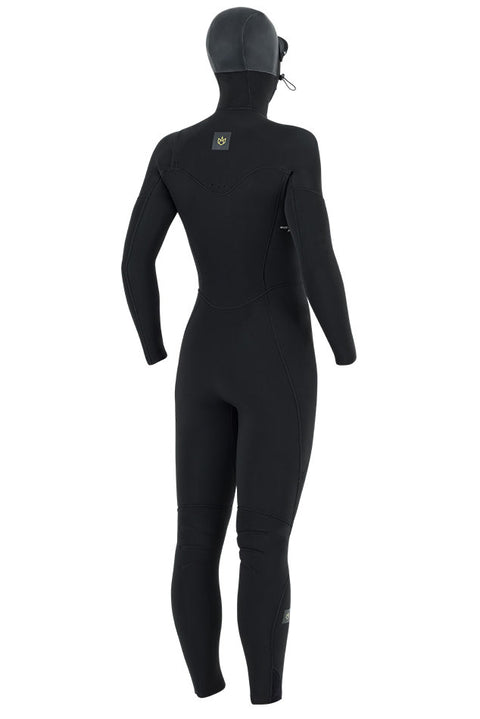 Manera Women's Magma 6/4 Chest Zip Wetsuit  - Back