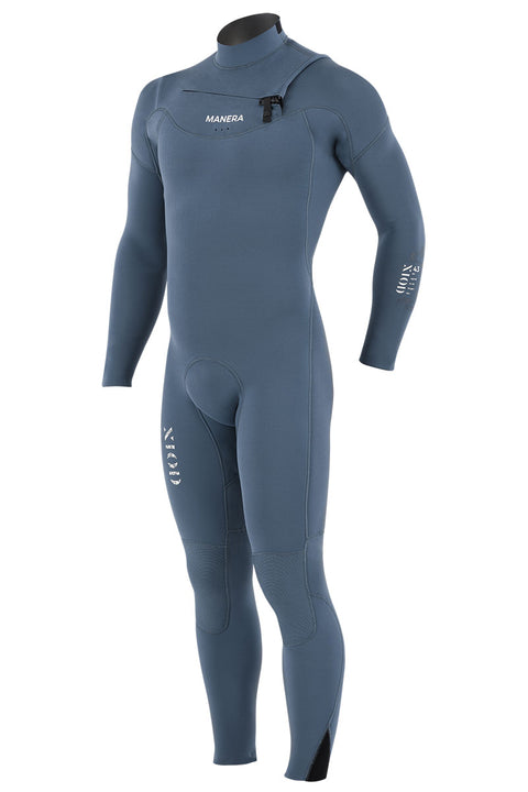 Manera X10D 4/3 Chest Zip Wetsuit - Pewter