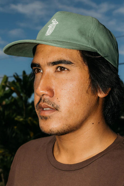 Mollusk Mushroom Dad Hat - Green - Side
