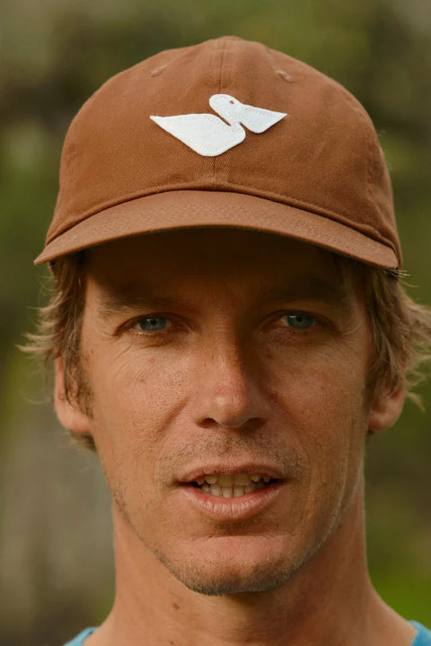 Mollusk Pelicano Hat - Brown