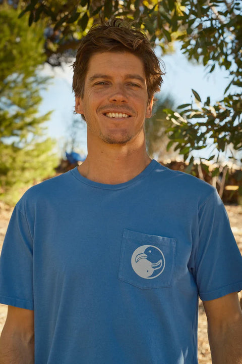 Mollusk Surf Society Tee - True Blue