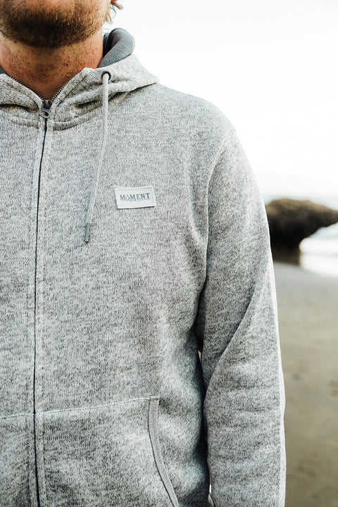Moment Alder Zip Hoodie - Heather Grey