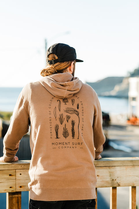 Moment Kelp Friends Hoodie - Pigment Clay - Back