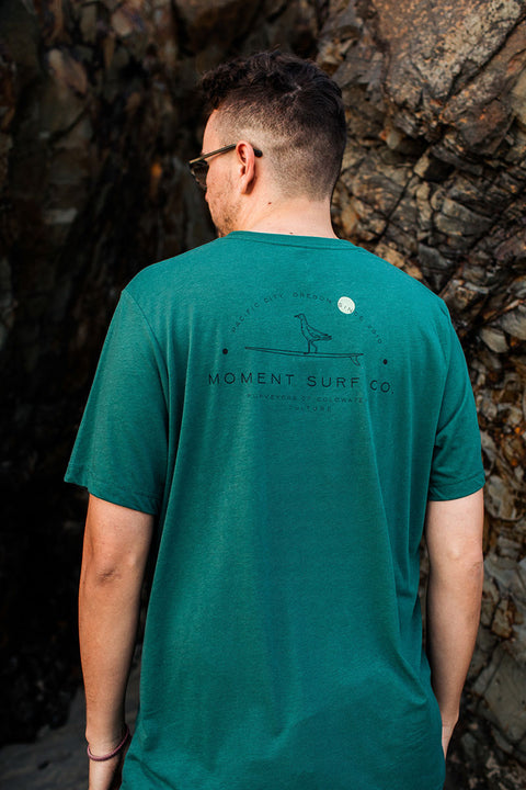 Moment Lt Dan Shirt - Forest - Back