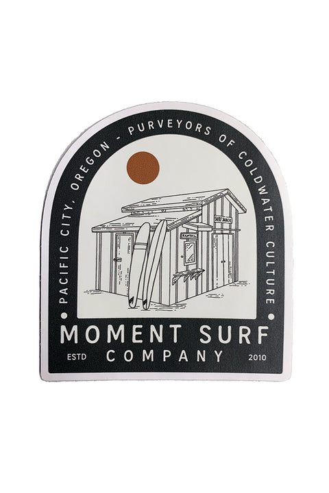 Moment Surf Shack Sticker