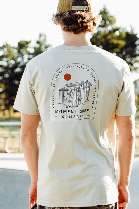 Moment Surf Shack Organic Tee - Dolphin