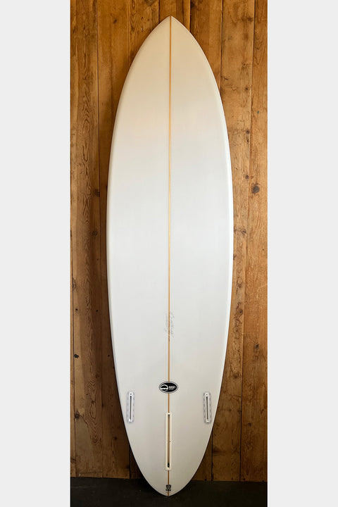 Murdey Larold 6'8" Mid-Length Surfboard - Bottom