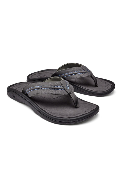 Olukai Hokua Sandals - Pavement - Top View