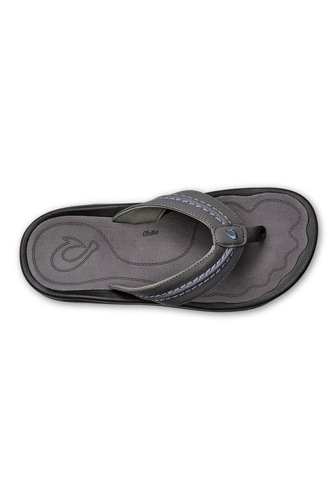 Olukai Hokua Sandals - Pavement - Top View