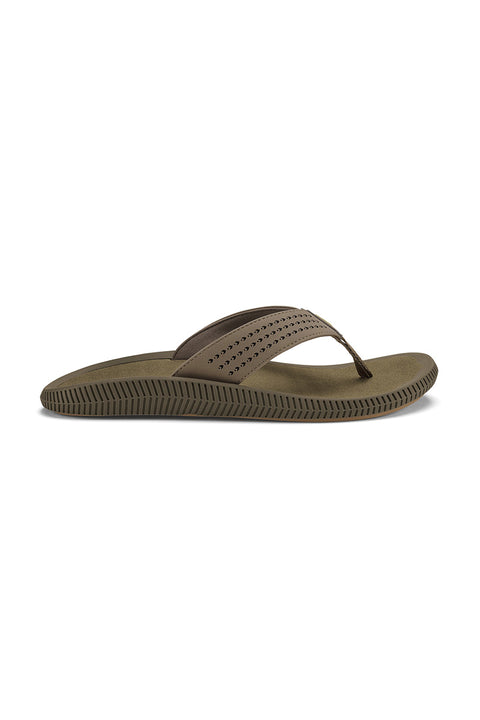 Olukai Ulele Sandal - Mustang / Mineral- Side