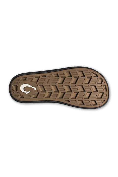 Olukai Ulele Sandal - Blue Fog / Lava Rock - Sole