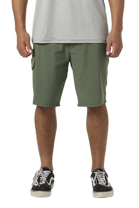 O'Neill Trvlr 20" Cargo Hybrid Shorts - Olive