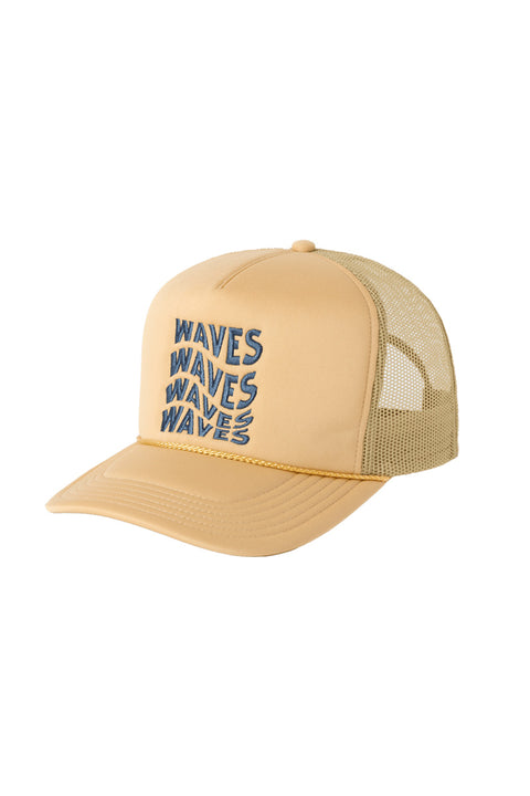 O'Neill Arlie Patch Trucker Hat - New Wheat- Front