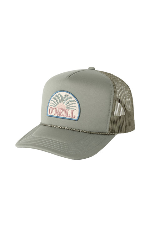 O'Neill Arlie Patch Trucker Hat - Sea Spray- Front