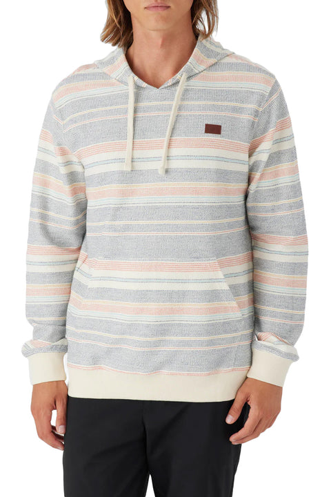O'Neill Bavaro Stripe Pullover - Cream-Front