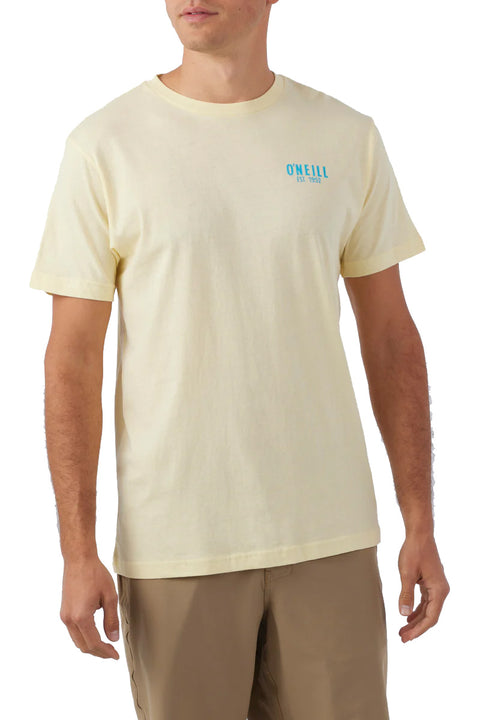 O'Neill Baja Tee - Pale Yellow - Front