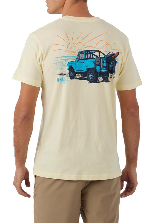 O'Neill Baja Tee - Pale Yellow - Back