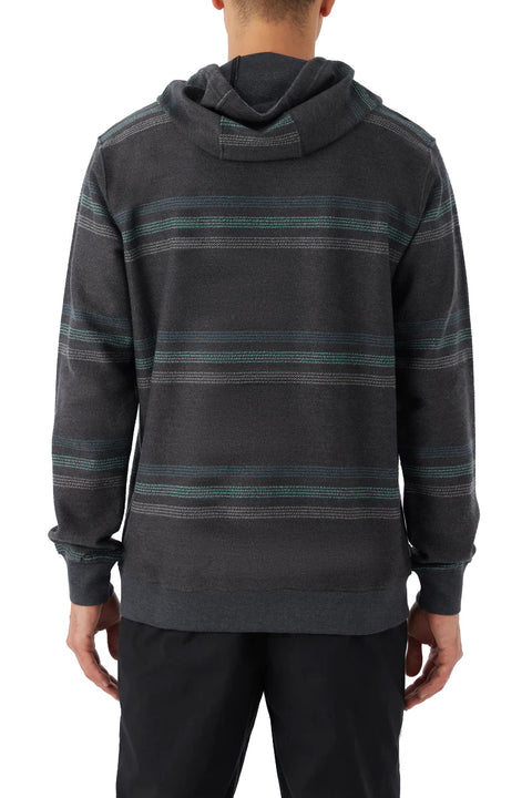 O'Neill Bavaro Stripe Pullover - Black - Back